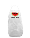 Bite Me Adult Apron-Bib Apron-TooLoud-White-One-Size-Davson Sales