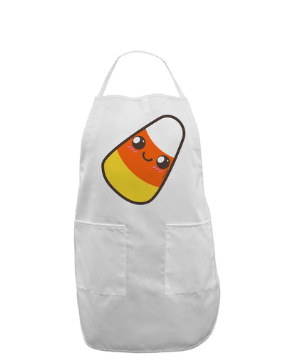 Cute Mother Candy Corn Family Halloween Adult Apron-Bib Apron-TooLoud-White-One-Size-Davson Sales