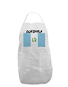 Guatamelan Flag Design Adult Apron by TooLoud-Bib Apron-TooLoud-White-One-Size-Davson Sales