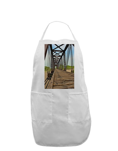 Colorado Landscape Bridge Adult Apron-Bib Apron-TooLoud-White-One-Size-Davson Sales