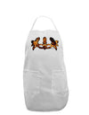 Fire Masquerade Mask Adult Apron by TooLoud-Bib Apron-TooLoud-White-One-Size-Davson Sales