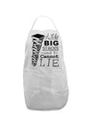 I Like Big Stacks -of books- Adult Apron-Bib Apron-TooLoud-White-One-Size-Davson Sales