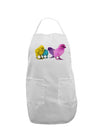 Real Life Peepers Adult Apron-Bib Apron-TooLoud-White-One-Size-Davson Sales