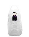 Cute Vampire Boy Halloween Adult Apron-Bib Apron-TooLoud-White-One-Size-Davson Sales