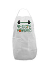 TooLoud Veggie Powered Adult Apron-Bib Apron-TooLoud-White-One-Size-Davson Sales