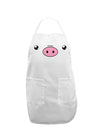 Kyu-T Face - Oinkz the Pig Adult Apron-Bib Apron-TooLoud-White-One-Size-Davson Sales