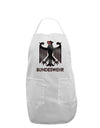 Bundeswehr Logo with Text Adult Apron-Bib Apron-TooLoud-White-One-Size-Davson Sales