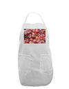 Buy Local - Grapes Adult Apron-Bib Apron-TooLoud-White-One-Size-Davson Sales