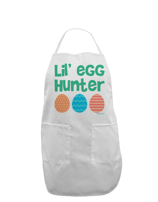 Lil' Egg Hunter - Easter - Green Adult Apron by TooLoud-Bib Apron-TooLoud-White-One-Size-Davson Sales