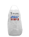 Thank My Lucky Stars and Stripes Color Adult Apron by TooLoud-Bib Apron-TooLoud-White-One-Size-Davson Sales