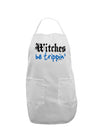 Witches Be Trippin Blue Adult Apron-Bib Apron-TooLoud-White-One-Size-Davson Sales