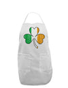 Irish Flag - Shamrock Distressed Adult Apron by TooLoud-Bib Apron-TooLoud-White-One-Size-Davson Sales