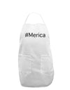#Merica Adult Apron-Bib Apron-TooLoud-White-One-Size-Davson Sales