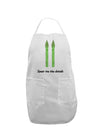 Asparagus - Spear Me the Details Adult Apron-Bib Apron-TooLoud-White-One-Size-Davson Sales