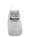 Bernie on Veterans and War Adult Apron-Bib Apron-TooLoud-White-One-Size-Davson Sales