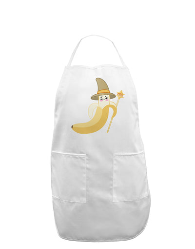 Ben Banana Wizard - Cute Fruit Halloween Adult Apron-Bib Apron-TooLoud-White-One-Size-Davson Sales