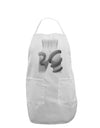 Lady Anaconda Design Grayscale Adult Apron-Bib Apron-TooLoud-White-One-Size-Davson Sales