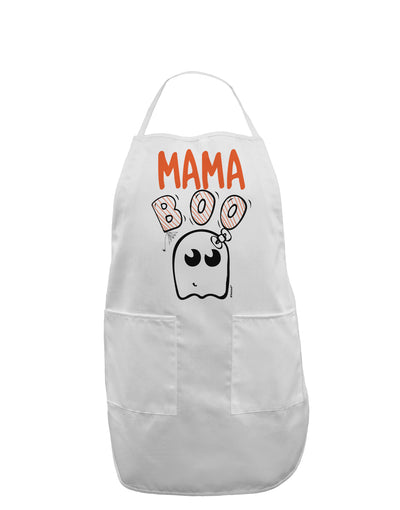 Mama Boo Ghostie Adult Apron-Bib Apron-TooLoud-White-One-Size-Davson Sales