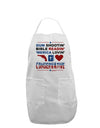 Gun Shootin' Conservative Adult Apron-Bib Apron-TooLoud-White-One-Size-Davson Sales