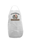 I'd Rather Be Gambling Adult Apron-Bib Apron-TooLoud-White-One-Size-Davson Sales