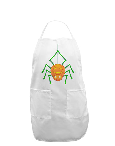 Cute Pumpkin Spider - Halloween Adult Apron-Bib Apron-TooLoud-White-One-Size-Davson Sales