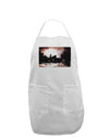 Nighttime Flamingos Adult Apron-Bib Apron-TooLoud-White-One-Size-Davson Sales