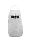 I Didn't Text You - Beer Adult Apron-Bib Apron-TooLoud-White-One-Size-Davson Sales