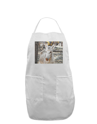 TooLoud Troubled Burro Adult Apron-Bib Apron-TooLoud-White-One-Size-Davson Sales