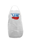 Sloth Political Party Symbol Adult Apron-Bib Apron-TooLoud-White-One-Size-Davson Sales