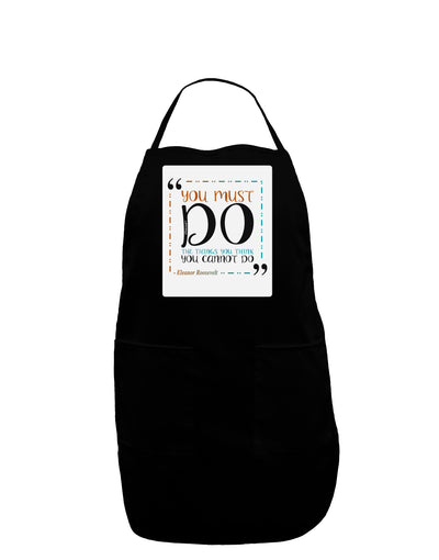 You Must Eleanor R Panel Dark Adult Apron-Bib Apron-TooLoud-Black-One-Size-Davson Sales