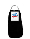 TooLoud Unicorn Political Symbol Panel Dark Adult Apron-Bib Apron-TooLoud-Black-One-Size-Davson Sales