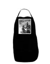 UFO Sighting - Extraterrestrial Panel Dark Adult Apron by TooLoud-Bib Apron-TooLoud-Black-One-Size-Davson Sales