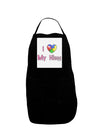 I Heart My Niece - Autism Awareness Panel Dark Adult Apron by TooLoud-Bib Apron-TooLoud-Black-One-Size-Davson Sales