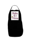 Mother of a Princess - Matching Mom and Daughter Design Panel Dark Adult Apron by TooLoud-Bib Apron-TooLoud-Black-One-Size-Davson Sales