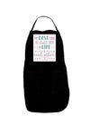 The Best Thing to Hold Onto in Life is Each Other - Color Panel Dark Adult Apron-Bib Apron-TooLoud-Black-One-Size-Davson Sales