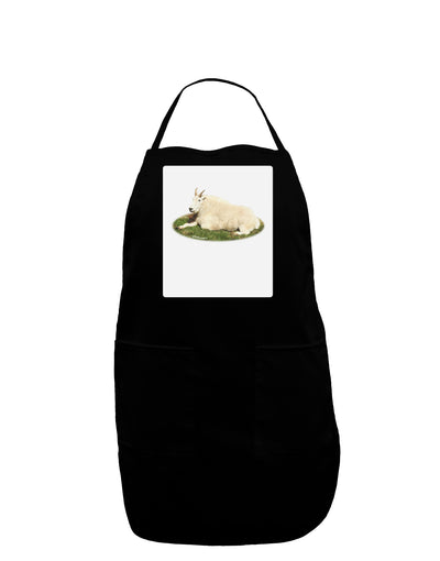 Ram Cutout Panel Dark Adult Apron-Bib Apron-TooLoud-Black-One-Size-Davson Sales