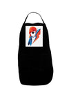 The Glam Rebel Panel Dark Adult Apron-Bib Apron-TooLoud-Black-One-Size-Davson Sales