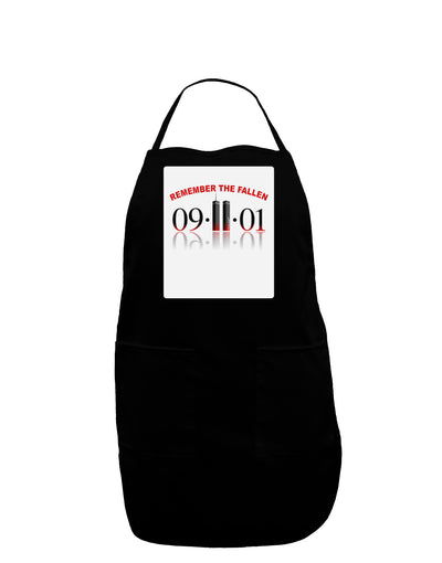 Remember The Fallen 91101 Panel Dark Adult Apron-Bib Apron-TooLoud-Black-One-Size-Davson Sales