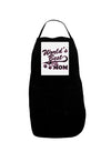 World's Best Cat Mom Panel Dark Adult Apron by TooLoud-Bib Apron-TooLoud-Black-One-Size-Davson Sales