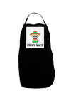 Oh My Gato - Cinco De Mayo Panel Dark Adult Apron-Bib Apron-TooLoud-Black-One-Size-Davson Sales