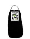 Take Life with a Grain of Salt and a Shot of Tequila Panel Dark Adult Apron by TooLoud-Bib Apron-TooLoud-Black-One-Size-Davson Sales