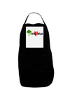 Flexitarian Panel Dark Adult Apron by TooLoud-Bib Apron-TooLoud-Black-One-Size-Davson Sales