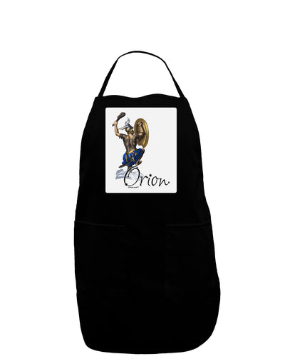 Orion Color Illustration Panel Dark Adult Apron-Bib Apron-TooLoud-Black-One-Size-Davson Sales