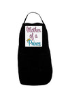 Mother of a Prince - Matching Mom and Son Design Panel Dark Adult Apron by TooLoud-Bib Apron-TooLoud-Black-One-Size-Davson Sales