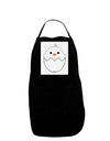 Cute Hatching Chick - White Panel Dark Adult Apron by TooLoud-Bib Apron-TooLoud-Black-One-Size-Davson Sales