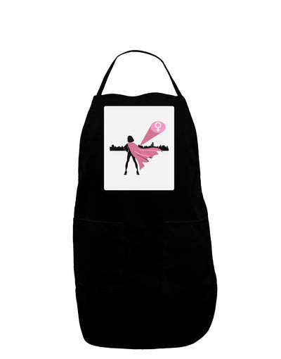 Girl Power Women's Empowerment Panel Dark Adult Apron by TooLoud-Bib Apron-TooLoud-Black-One-Size-Davson Sales