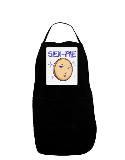 Sen-Pie Sama Kun San Chan Panel Dark Adult Apron-Bib Apron-TooLoud-Black-One-Size-Davson Sales