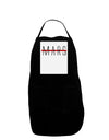 Planet Mars Text Only Panel Dark Adult Apron-Bib Apron-TooLoud-Black-One-Size-Davson Sales