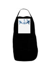 Water Masquerade Mask Panel Dark Adult Apron by TooLoud-Bib Apron-TooLoud-Black-One-Size-Davson Sales