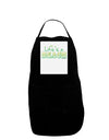 Lifes a Beach Color Panel Dark Adult Apron by TooLoud-Bib Apron-TooLoud-Black-One-Size-Davson Sales